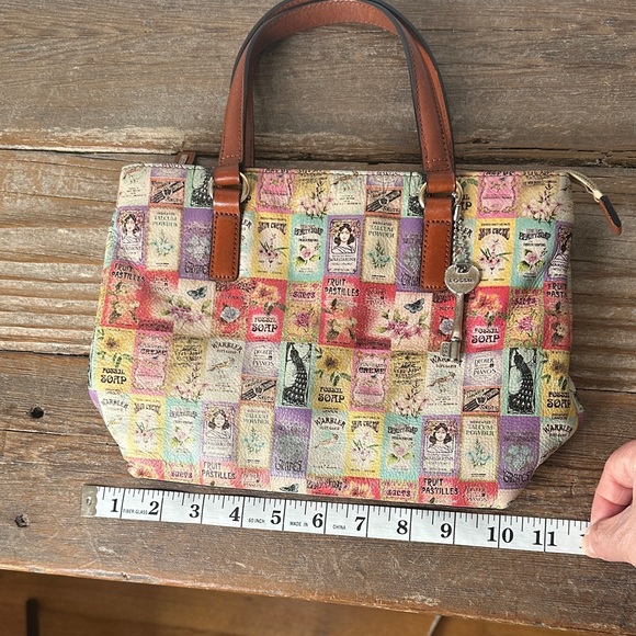 Fossil Multicolor Graphic Tote Bag - Picture 10 of 11